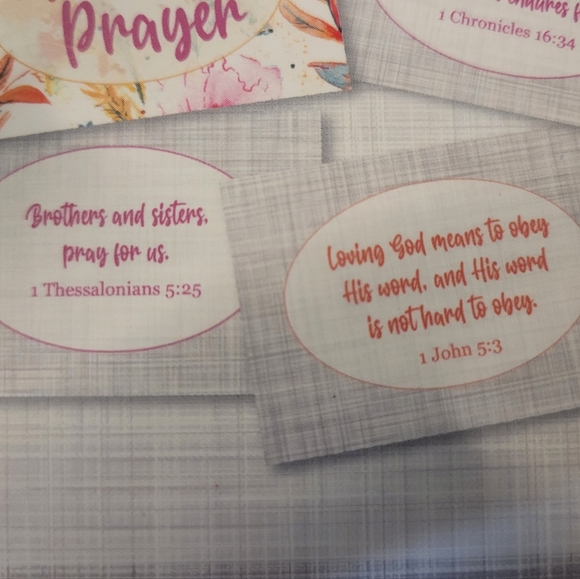 1 Box of Prayer Cards, includes 20 cards, inspirational prayers - Picture 3 of 3